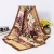 Import 90*90cm square scarf silk shawl long modern style ladies sunblock beach towel satin scarf from China