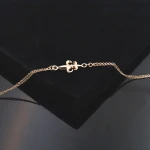 925 Fashion Lily Flower Silver Jewelry Bracelet Women Ladies Fancy Bracelets