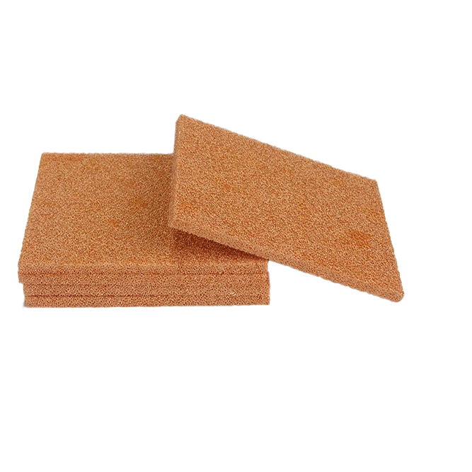99.99% High Purity 1.6 mm Thickness Porous Metal Copper Foam Sheet for Battery Cathode Substrate