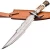 Import 9&quot; Carbon Fixed Blade Stag Handle Hunting knives from Pakistan
