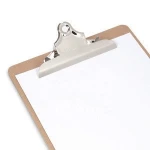 A4 size butterfly clip wooden MDF clipboard
