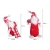 Import AA86 Christmas Decoration Supplies Nordic Faceless Gnome Doll Christmas Tree Ornaments Handmade Gift Felt Forest Faceless Doll from China
