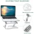 Import Adjustable Compatible  Aluminum Folded Tablet Laptop Riser Cooling Stand holder from China