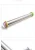 Adjustable Stainless Steel Rolling Pin with 4 Removable Adjustable Thickness Ring Spacers Baking Tools for Dough Pizza Pie