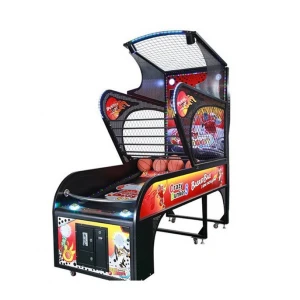 Adult Indoor Electronic Coin Operated Skill Shooting Street Basketball Arcade Game Machine For Sale