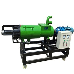 Agricultural equipment screw press cow manure dewater machine cattle dung slurry dewatering system