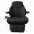 Import Air suspension heavy duty truck seat with double air lumber support air suspension heavy duty truck seat from China