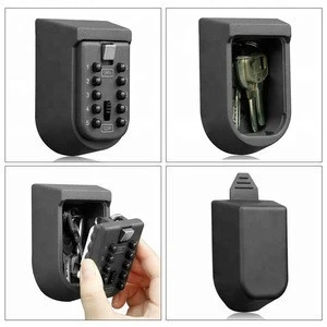 AJF high quality Key Lock Box Wall Mount Combination safe or Punch Button Key Safe