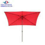 All good selling fashion aluminum square umbrella 3x3-.3.6x3.6