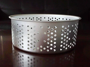 aluminium steamer, aluminium basket, aluminium pot with steamer