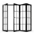 Import Aluminum glass accordion bifold folding door new style quality pvc accordion folding door balcony double glass exterior from China