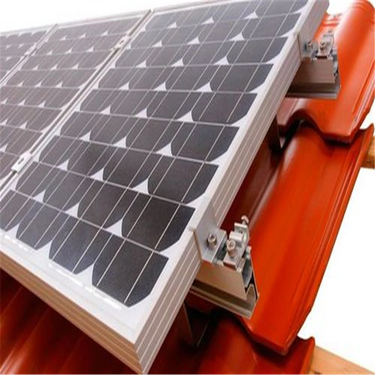 aluminum solar parts commercial application solar panel roof mount system