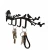 Import Amazon Hot Sale Creative Home Door&Wall Tree Shape Metal  Key Hook Rack Hallway Coat ,Hat Storage Key Hook Holder from China