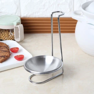 Amazon Hot Selling Portable Kitchen Tool Picnic Tool Soup Spoon Rest Holder