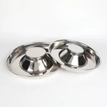Amazon Hot Stainless Steel Pet Bowl 3 Size Dog Water Bowl Cat Food Bowl