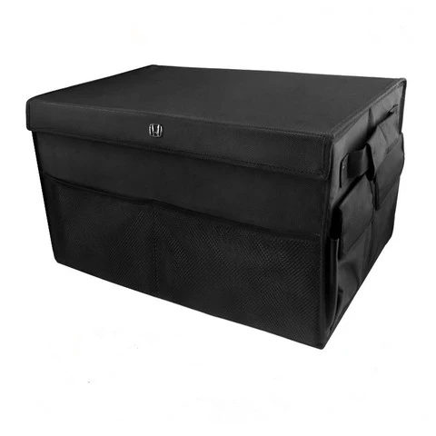 Amazon Top one Foldable Car Trunk Organizer Eco-Friendly Durable Collapsible Cargo Storage Box For Auto Trucks SUV Trunk Box