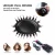 Import Amazon Top Seller Wholesale Hair Dryer Professional Hot Cold 1200W Hair Brush Dryer Comb One Step Airbrush Hair Dryer from China