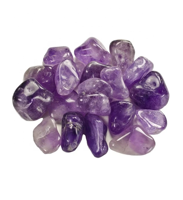 Amethyst Agate Tumble Stone Pebble: Wholesaler, Manufacturer and Supplier of Agate Products