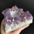 Import Angel Aura Natural Amethyst Quartz Crystal Candlestick Candle Holder Reiki Home Decoration from China