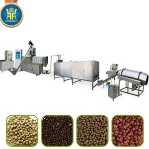 Animal feed machine floating catfish food pellet production line