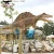 Animatronic Robot Jurassic Amusement Park Big T-Rex Dinosaur Statue and Playground Dinosaur Model