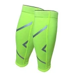 Anti UV Reflective compression calf sleeves, compression calf guard support socks shin guard for sports fitness running cycling