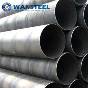 API 5L X60 SSAW dn400 spiral welded pipe/Large Diameter Spiral Steel Pipe on Sale for Water Project DN500(20 inch)*8