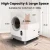 Import APP Control Self Cleaning and Electric Entrance Door Automatic Cat Litter Box for Cats with Mat-Anti-Pinch and Video Monitor from China