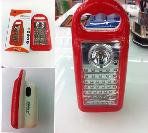 AT-400A most popular led lamp 36+4 pcs LED small battery rechargeable LED emergency light