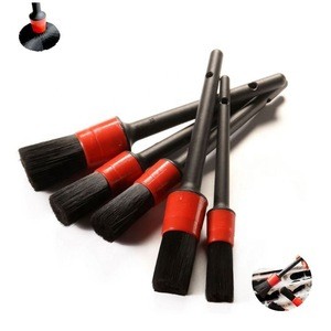 Auto Detailing Brush 5pcs Set For Car Interior Cleaning