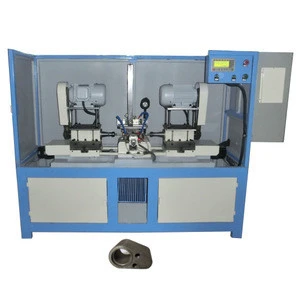 Automatic double sided fire lock drilling machine
