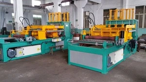 Automatic fin forming machine for transformer corrugated tank