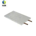 Automobile vehicle liquid cooled copper tube radiator
