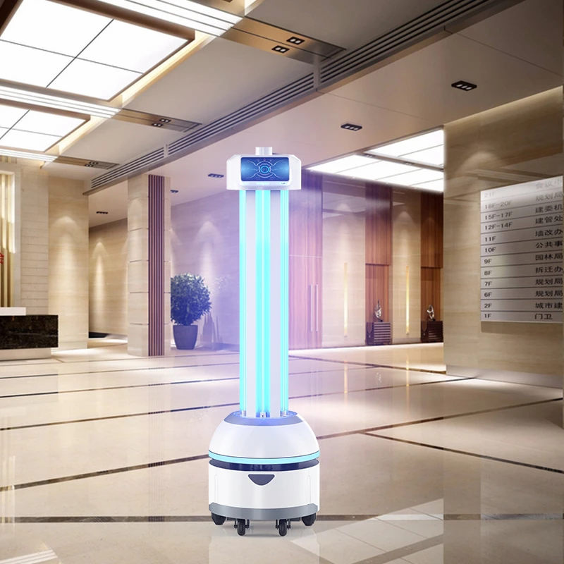 Autonomous   UV Light Portable Robot  With Touch Screen