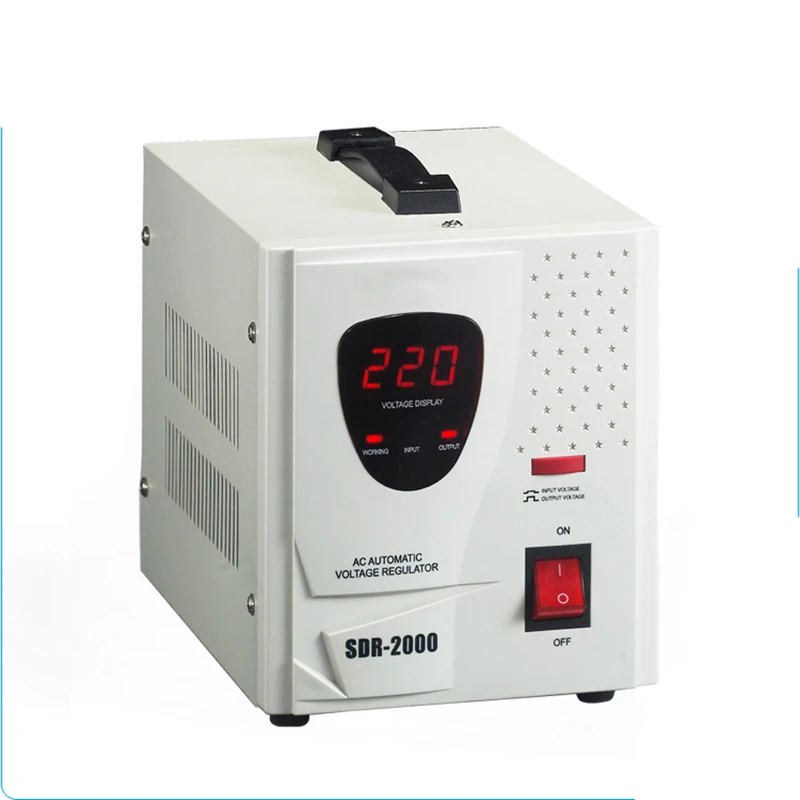 AVR 220V 2000W Relay Type Automatic Voltage Stabilizer