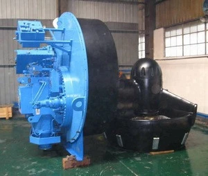 Azimuth thruster Z type propeller for marine propulsion system