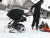 Import baby stroller glide  ski accessory  stroller sled buggy Accessories Buggy Pushchair Stroller Pram Wheel SkiB from China