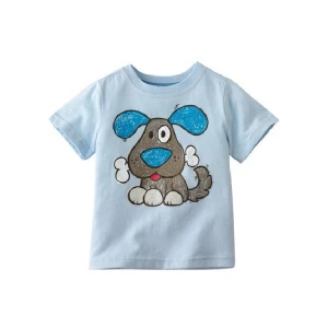 Baifei Custom Baby Clothes Kids Clothing Natural Fabric Plain Solid Summer Baby Cloths Boys And Girls Baby Shirts & Tops