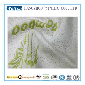 Bamboo fiber cover memory foam pillow case bamboo fabric