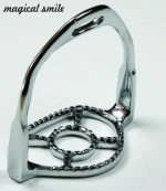Baroque Horse Riding Stirrups Spanish Racing Stainless Stirrups