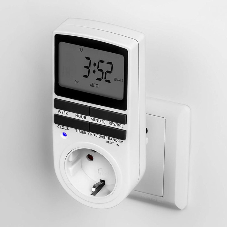 Buy Bat Electronic Digital Timer Switch 24 Hour Cyclic Eu Uk Au Us Br ...