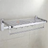Bathroom accessories type wall mounted folding stainless steel towel rack