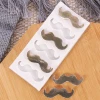 Beard Moustache Style Fondant Tool Cupcake Jelly Candy Baking Tool Chocolate Decoration Party Supply 3D Cake Mold