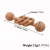 Import Beech wood Wooden Baby Rattle Teething toys for the New born baby playing and Training WRT0013 from China