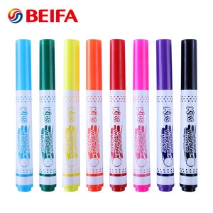 Beifa BRSY0019 Colorful Round Shape Kids Drawing Art Marker Pen, Roll Stamp Marker Pens, Water Color Pen