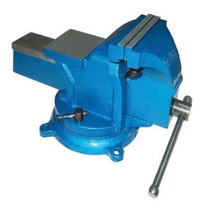 Bench vice is a universal fixture for holding workpieces. It is easy to operate