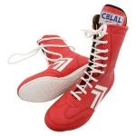 Best Quality Fashion Custom Men Leather Boxing Shoes