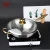Import Best sale gold double handle glass cover steel cooking pan from China