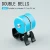 Import Bicycle bell super loud mountain bike double bell road bike horn compass bell  bicycle accessories from China