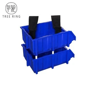 Big Size Stackable Strong Tooling Spare Parts Bins Box For Storage And Organization 600*400*230mm